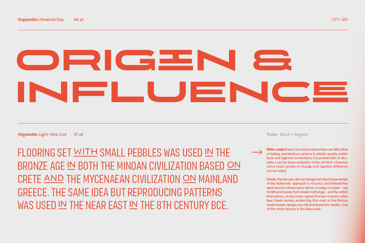 Organetto, a Sans Serif Font by Latinotype (Photo 6 of 15)