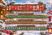 Frosty Dream, a Handwritten Font by Yoga Letter (Thumbnail 7 of 9)