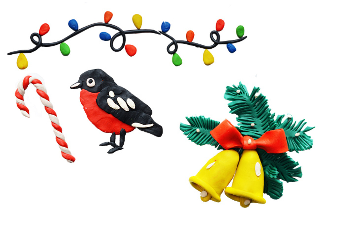 Plasticine Christmas set, a Household Mockup by art_mouse (Photo 7 of 10)