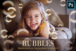 Bubbles Overlays Photoshop