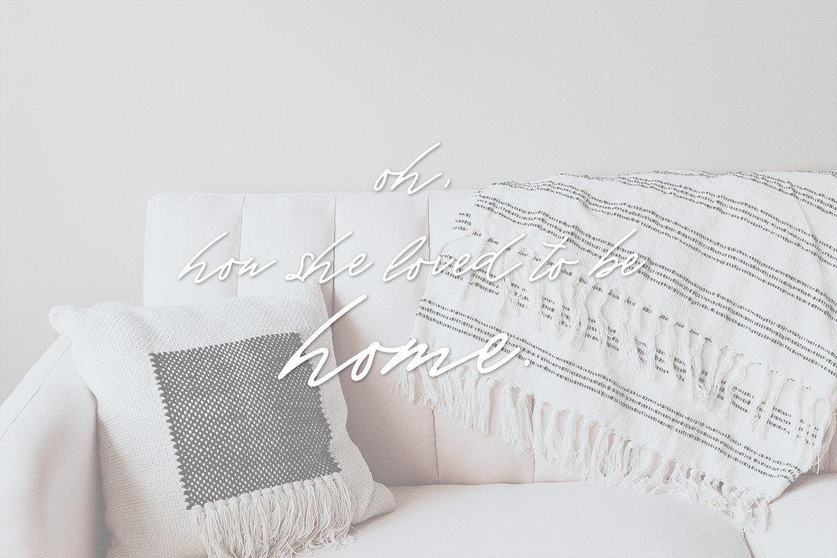 Warmth Script, a Script Font by Beck McCormick (Photo 5 of 7)