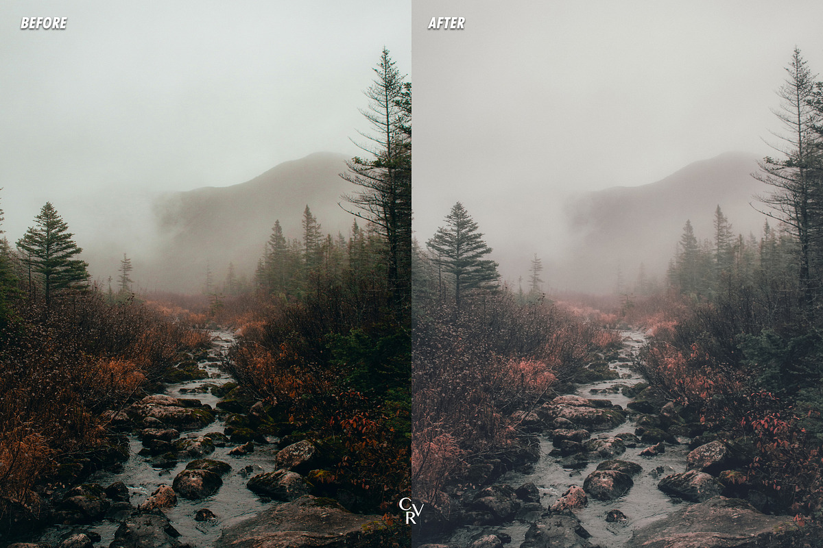 15 Fog Lightroom Presets, a Preset Add-On by CVR Presets (Photo 3 of 6)