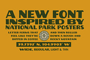 John Muir Sans – National Park Font, a Sans Serif Font by Vicarel Studios (Thumbnail 5 of 16)