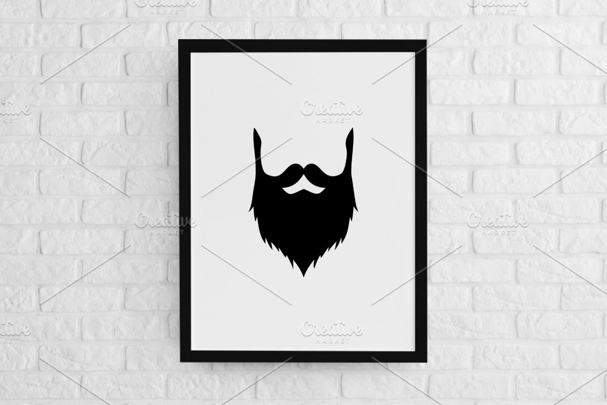 Beard Styles Silhouette SVG, a Person Illustration by newminddesign (Photo 2 of 3)