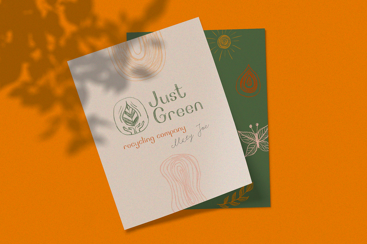 Organic font collection preview 3