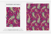 Paiselle Hand Drawn Paisley Prints, a Pattern Graphic by LEAFure (Thumbnail 3 of 11)
