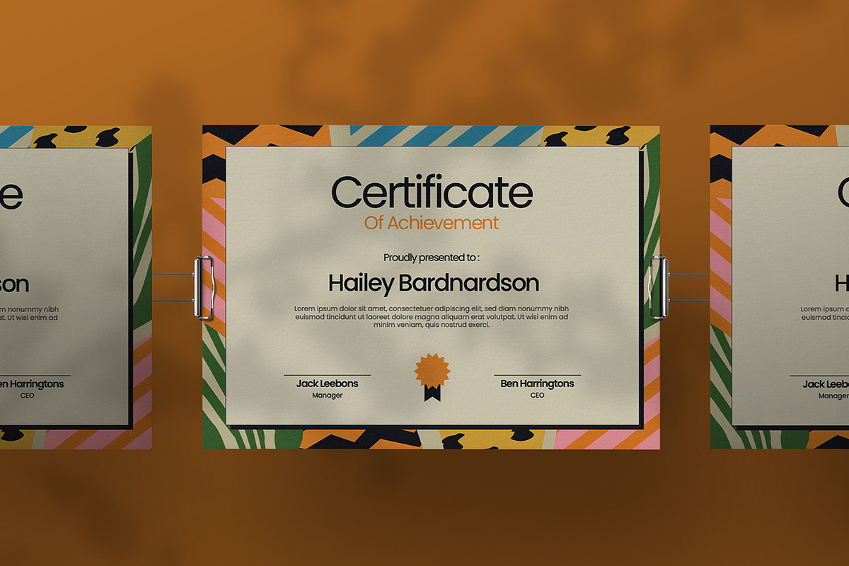 Raitor - Certificate Template, a Print Template by StreaksideStd (Photo 2 of 2)