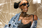 Broken Glass textures + brushes, a Texture Graphic by Visual Fear (Thumbnail 2 of 11)