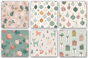 Seamless Christmas Pattern, a Pattern Graphic by DreamCafeArt (Thumbnail 4 of 7)
