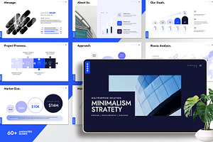 Strategy PowerPoint Template, a Presentation Template by creathrivestudio