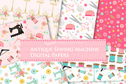 Sewing Machine, Sewing, an Illustration by Mia's Graphic Design (Thumbnail 7 of 9)