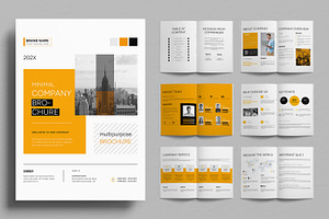 Company Profile Layout, a Brochure Template by ContestDesign