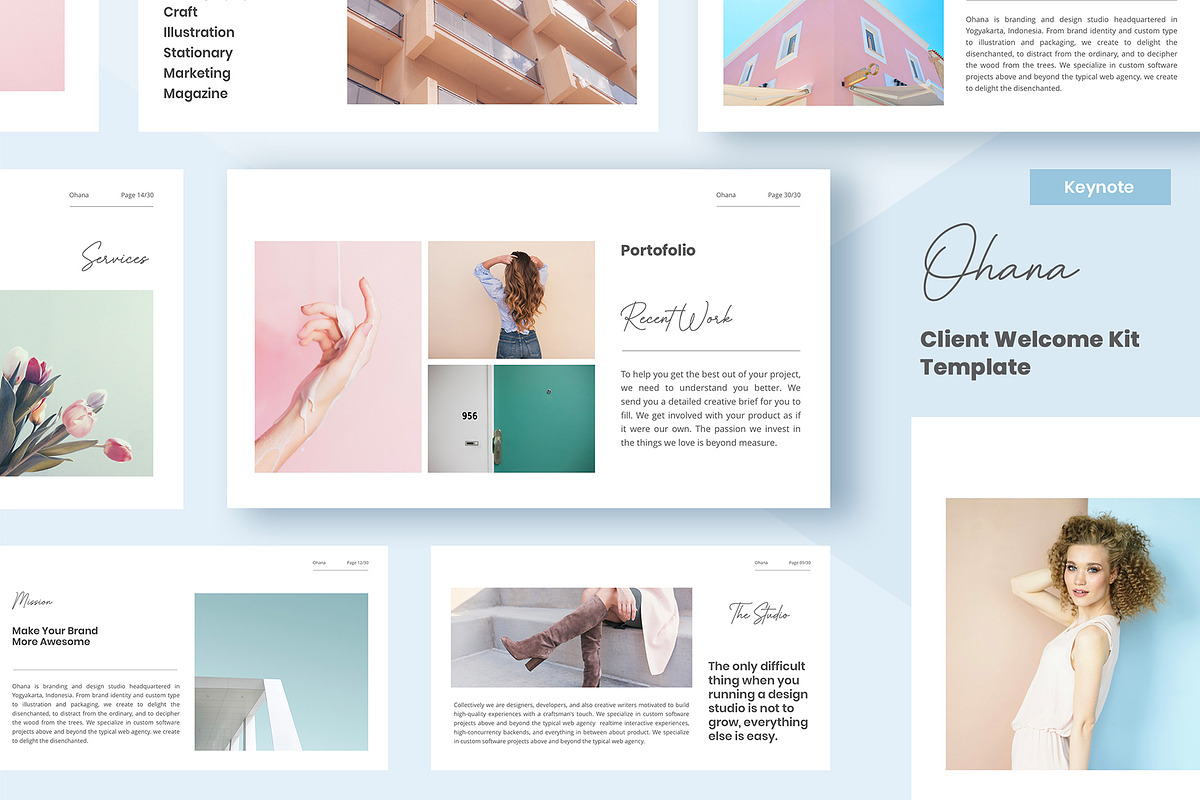 Ohana - Klient Kit Template, a Presentation Template by Designspace (Photo 2 of 6)