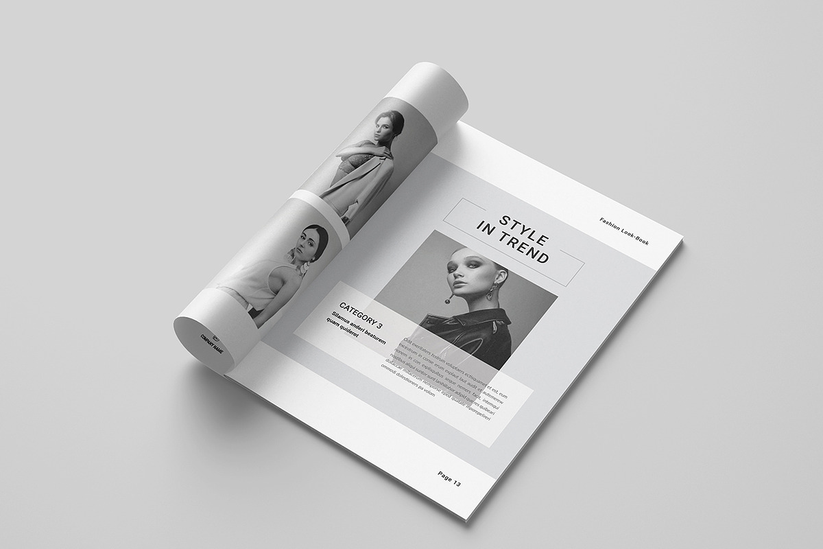 Fashion Photography Lookbook, a Brochure Template by Spark_Creative (Photo 7 of 11)