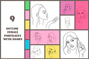 FACES part I FEMALE, a Person Illustration by statica (Thumbnail 4 of 12)
