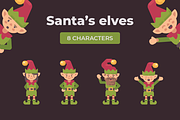 Santa & Friends Christmas characters, an Illustration by Ivan Dubovik (Thumbnail 3 of 9)