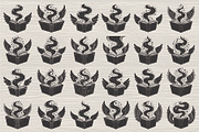 silhouette of a witch’s spellbook, an Illustration by Amazin_art (Thumbnail 1 of 20)