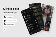 Circle Talk - Chat Mobile App, an App Template by trabaskriya (Thumbnail 1 of 5)