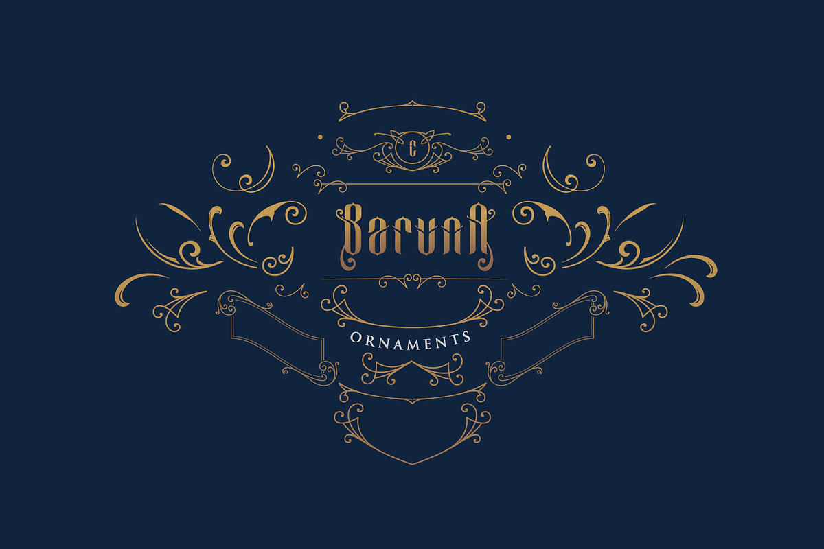 Baruna - Layered font - Sale preview 8