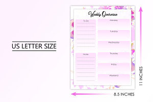 Planners For Bloggers A4 A5 US