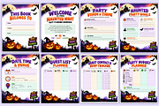 Haunted Night Party Plan Workbook, a Stationery Template by Mustafiz (Thumbnail 2 of 4)