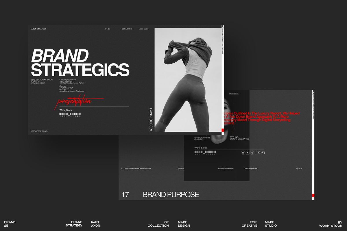 AXON | Brand Strategy Template, a Presentation Template by Work_Stock (Photo 10 of 10)