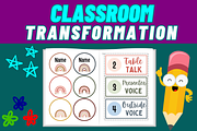 Classroom Transformation Pages, a Templates & Theme by Premium Digital Templates (Thumbnail 1 of 3)