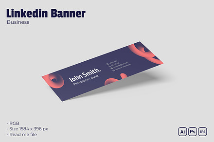 Business LinkedIn Banner, an UI Kit Template by Fannan Studio