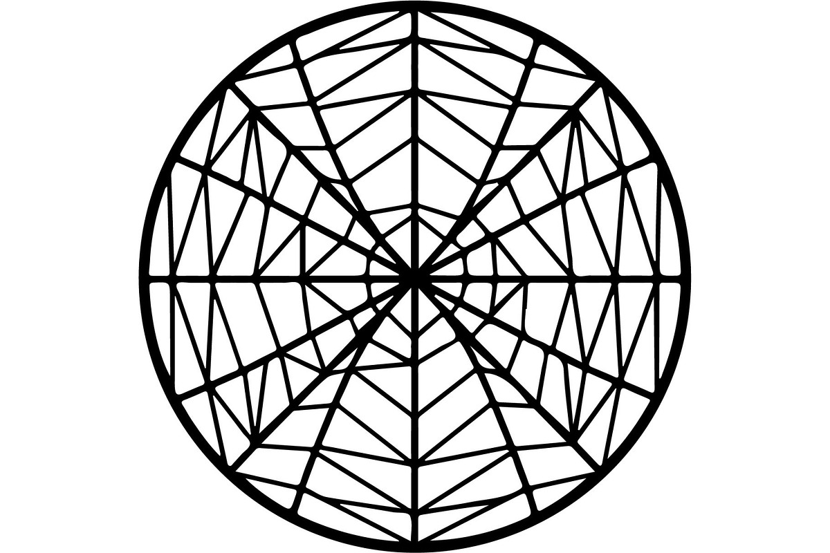 Abstract Circular Pattern, an Object Graphic by Designer_Momina (Photo 5 of 16)