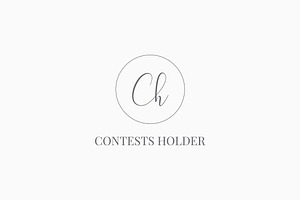 CH luxury letter logo design, a Branding & Logo Template by tmts