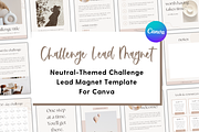 Challenge Lead Magnet Template, a Social Media Template by The Template Lounge (Thumbnail 1 of 6)