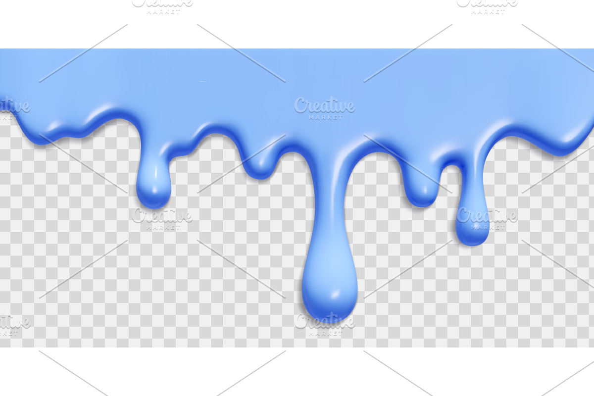 Dripping ice cream glaze with, a Texture Illustration by YuliiaOsadcha