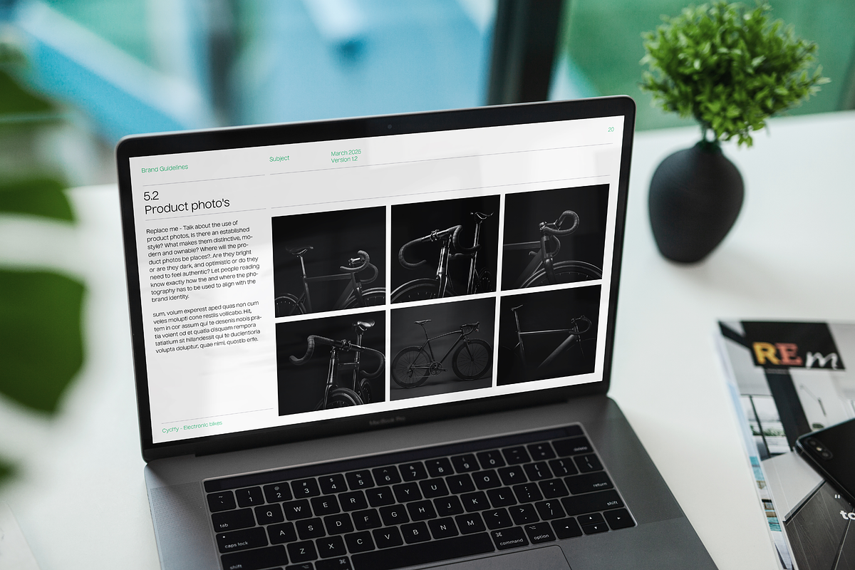 Mighty | Brand Guidelines Template, a Presentation Template by Typefool's Shop (Photo 8 of 9)