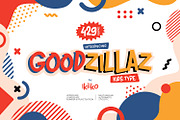 Goodzillaz - Kids Type, a Font by ikiiko (Thumbnail 1 of 8)
