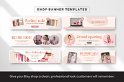 Etsy Shop Bundle Canva Templates, a Branding & Logo Template by DigiPax (Thumbnail 4 of 11)