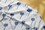 Simple flowers patterns and frames, a Pattern Graphic by Daria Balaeva (Thumbnail 8 of 9)