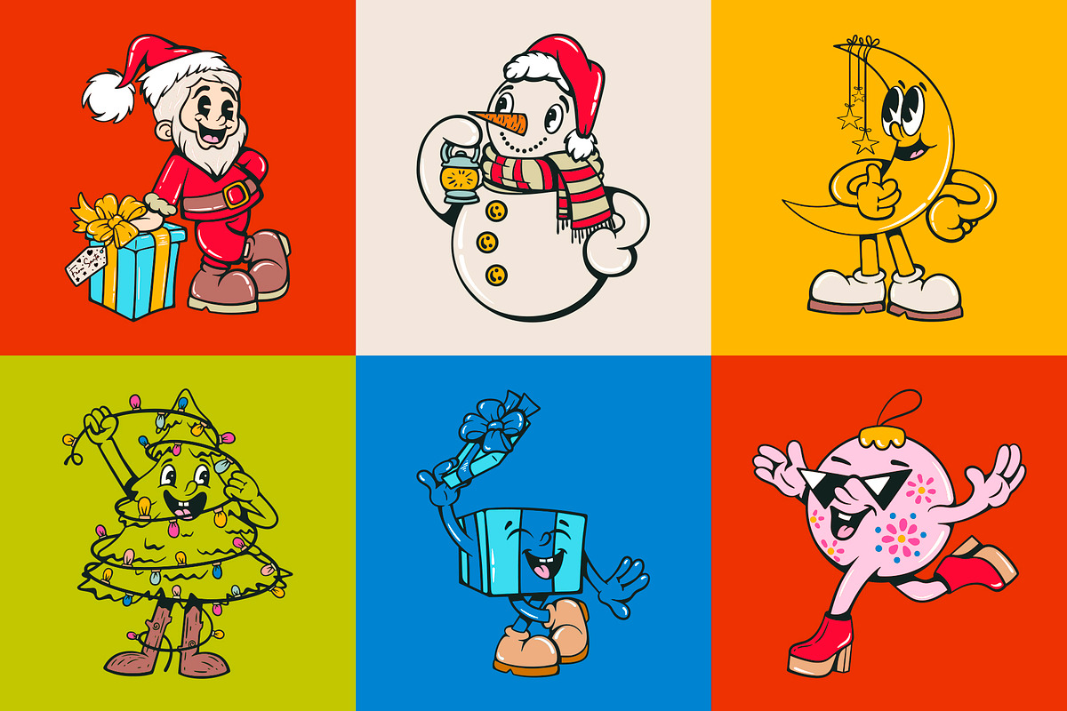 Winter Season - Character Collection, a Seasonal Illustration by Alina Sh (Photo 8 of 9)