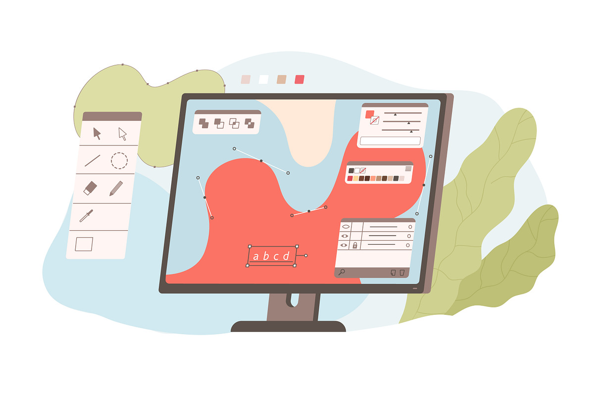 Graphic design, digital art concept, a Technology Illustration by Good Studio (Photo 2 of 3)