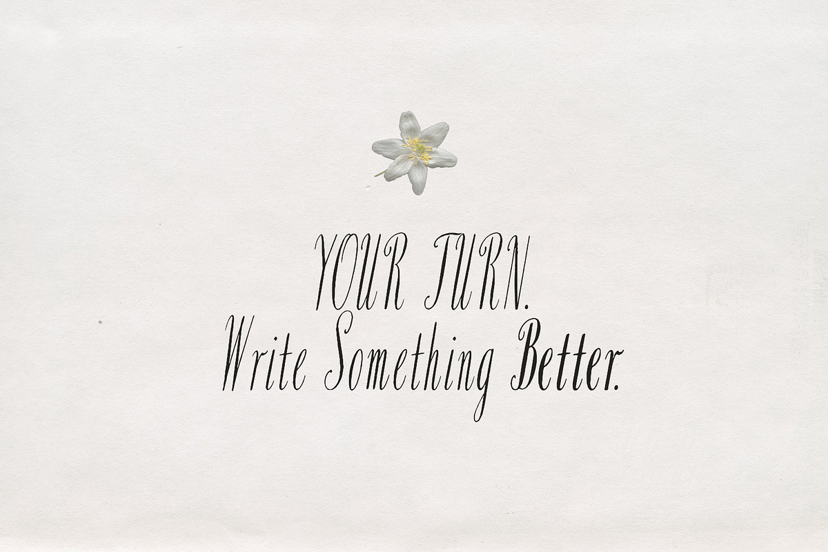 Write Me Soon Handwritten Font Duo, a Handwritten Font by Mneme (Photo 9 of 9)