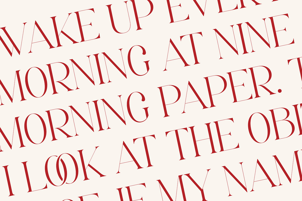 Saber - Elegant Serif Font, a Serif Font by Aqeel_Art (Photo 9 of 13)