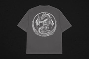 Realistic Oversize T-shirt Mockup, a Shirt Mockup by Uncentrifuged Pressure (Thumbnail 9 of 10)