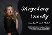 Chandeer Holestter, a Script Font by Goresan Studio (Thumbnail 3 of 15)
