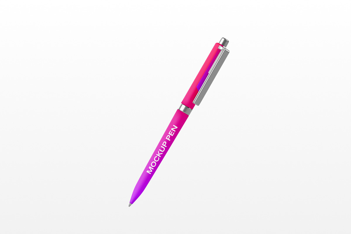 Pen Mockup, a Merchandise Mockup by SLAB! Design (Photo 3 of 7)
