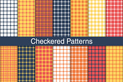 #136 Checkered Patterns, a Pattern Graphic by Plaid4You (Thumbnail 1 of 5)