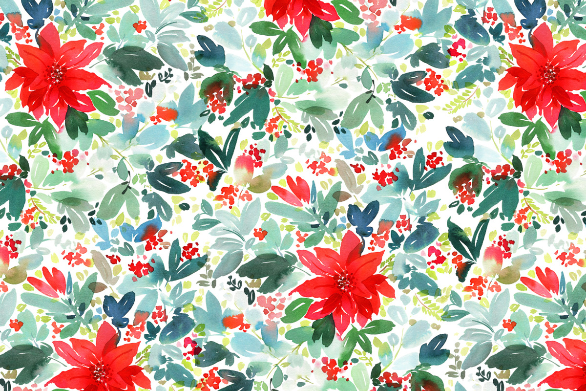 3 Christmas Seamless Pattern, a Pattern Graphic by Karma (Photo 6 of 8)