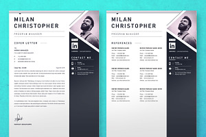 2 Page Professional Simple CV