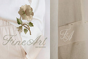Lace House Stitched Embroidery Font, a Script Font by AnMark (Thumbnail 4 of 11)