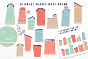 Sweet home. Houses constructor, an Illustration by RinaKustova (Thumbnail 3 of 11)