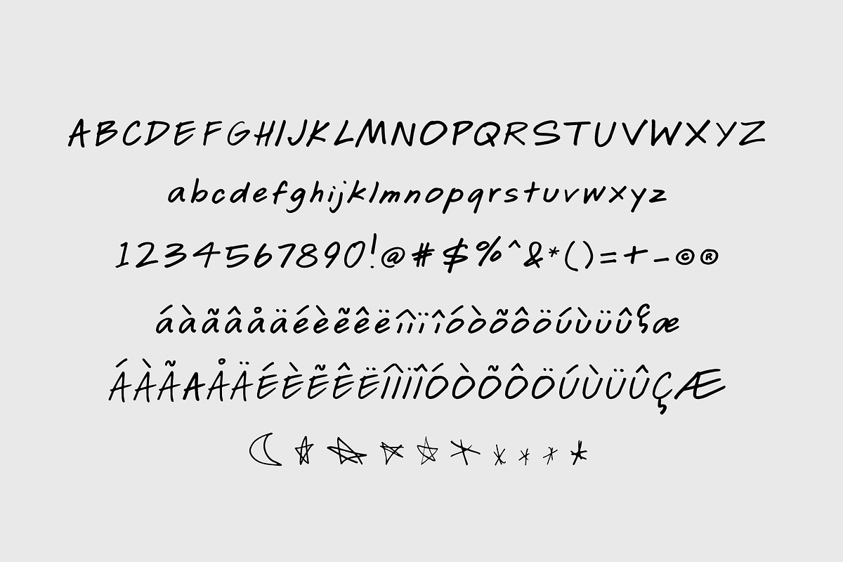 Astral Reflection, a Script Font by UNIVERSEdesignstudio (Photo 8 of 9)