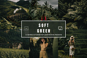 10 Soft Green Lightroom Presets, a Preset Add-On by MEPRESETS (Thumbnail 1 of 9)